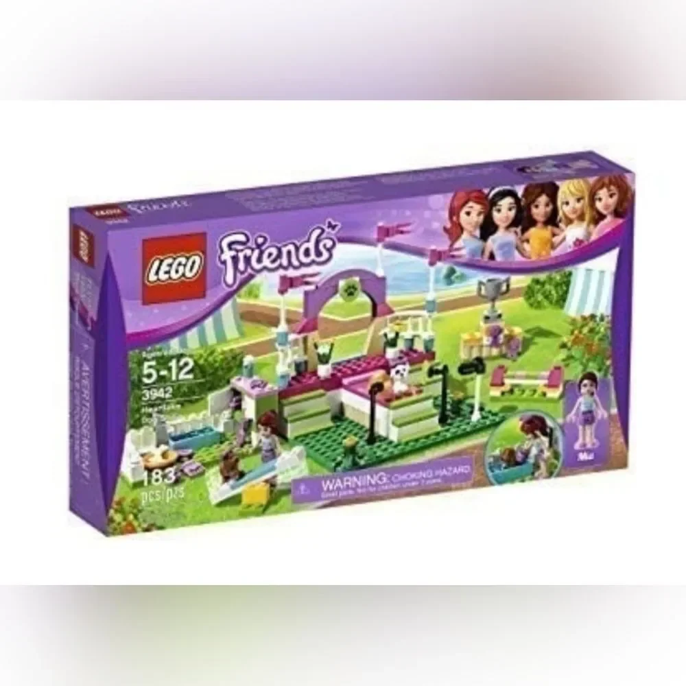 Lego Friends lot of 4 puppy sets, ages 5-12, 385 total pieces